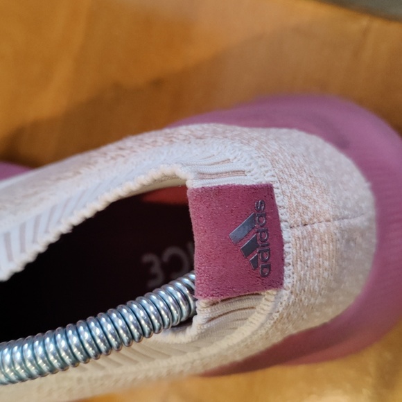 Adidas Pure Bounce running shoes pinks and white size 8.5 - Picture 10 of 12